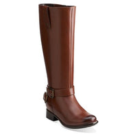 Clarks Plaza Steer Womens Tall Riding Boots Brown Leather 7.5