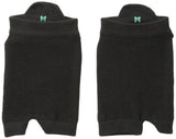 ASICS Women's Studio No-Slip Single Tab Toeless Sock, Large, Performance Black