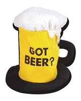 Costume Hat - Beer Mug Hat, Plush Got Beer Hat - Costume Accessories by Rhode...
