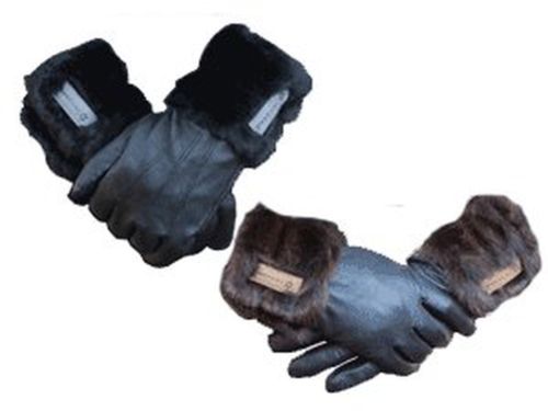 CovFurs Faux Fur Mink Wrist Cuffs (Gloves not included)