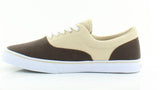 Adio Mens Cruiser Canvas Shoes, Brown/Tan, Size 11