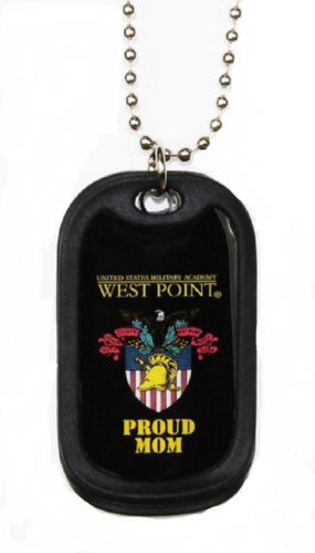 Dog Tag Key Chain Necklace US Military West Point Mom