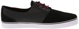 C1RCA Men's Crip Synthetic Fashion Sneaker,Black/White/Pompeian Red,7.5 M US