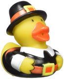 Amscan Festive Fall Thanksgiving Pilgrim Ducky Party Favors, 2 1/2", Yellow/B...