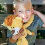 DEMDACO Plush Toy, Hugzies Lion