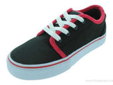 ADIO SYDNEY (PS) SKATE SHOES YOUTH Size 1 Black and Red
