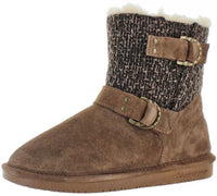 BEARPAW Women's Nova Winter Boot, Hickory, 8 M US