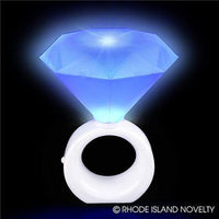 8 Blue Led Diamond Ring Light