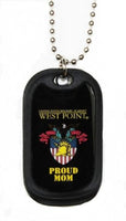 Dog Tag Key Chain Necklace US Military West Point Mom