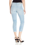 Calvin Klein Jeans Women's Slim Boyfriend Jean, Capri Bourges Light Wash Size 28