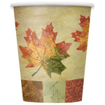 9oz Rustic Fall Party Cups, 8ct