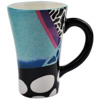 6 Inch Blue Coral Reef Dining Ware Collectible 17 Ounce Beverage Mug