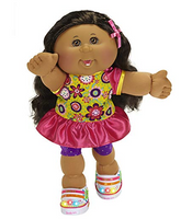 Cabbage Patch Kids Twinkle Toes: A/A Girl Doll, Black Hair, Brown Eyes