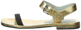 Marc Jacobs Women's Elizabeth Dress Sandal, Gold, 38.5 EU/8.5 M US