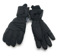 N'Ice Caps Mens Cold Weather Thinsulate Waterproof Ski Gloves Black Small/Medium