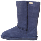 BEARPAW Women's Emma Suede Winter Boot, Indigo Blue,9 B(M) US