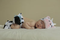 Princess Paradise Baby's Cuddly Deluxe Calf Diaper Cover Set, As Shown, 0/3M