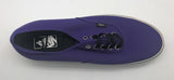 Vans Authentic Lo Pro Canvas Shoes, Dark Purple, Mens 10.5 Womens 12