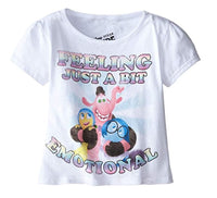Disney's Inside Out - Graphic Tee "Feeling Emotional" - White - Size 2T