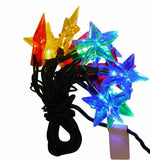 UltraLED Battery Operated Star Twinkle Light String, Multi-Color, 3.5-Feet