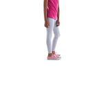 French Toast Girls' Heather Gray Basic Solid Stretch Leggings - US Youth 5