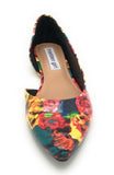 Madden Girl Women's Illustrate Flats, Floral Print, 6.5 M