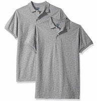 Jerzees Big Boys' Spotshield Youth Jersey Sport Shirt (2-Pack), Oxford, Small