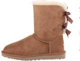 UGG Australia Women's Bailey Bow Sheepskin Fashion Boot Chestnut 5 US 3.5 UK