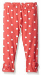 Gerber Graduates Girls Legging, Coral Dot, 3T