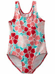 Kanu Surf Toddler Girls' Florence Beach Sport One Piece Swimsuit Floral Pink, 2T