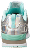 Skechers Kids Retrospect-Irradazzling Sneaker (Little Kid/Big Kid),Silver/Aqu...