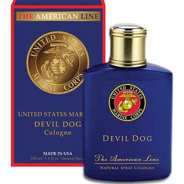 US Marine Corps Devil Dog Cologne Spray for Men, 3.4 Ounce