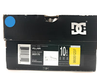 DC Shoes Kids Villain Slip-On Sneaker Shoes, Black, 10 M US
