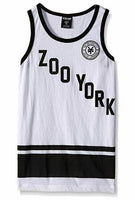 Zoo York Men's Tank Top, Scrimmage White, Medium (10/12)