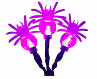 UltraLED Battery Operated Spider Cap Twinkle Light String, Purple, 8-Feet