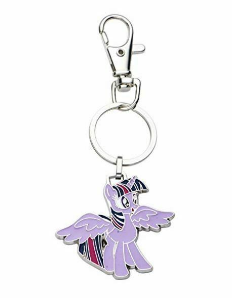 Hasbro My Little Pony Base Metal Twilight Sparkle with Stainless Steel Key Chain