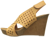 Rbls Women's Brianna Wedge Sandal 6.5 US