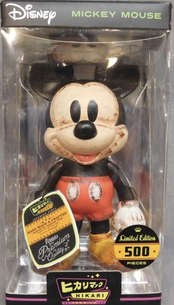 Mickey Mouse Vintage, Premium Hikari Sofubi Vinyl Figure by FuniKo
