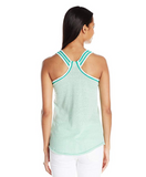 UNIONBAY Juniors Stormy Jersey Lola Tank, Spring Green, Large