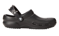 Crocs Unisex Bistro Work Clog, Black, 7 US Mens / 9 US Womens