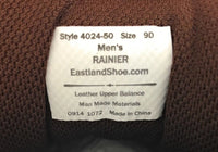 Eastland Men's Rainier Rubber Mid Heigh Hiking Boot, Brown Oiled, 9 D US