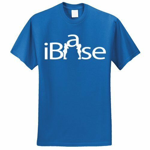 Chosen Bows - Royal Blue iBase T-Shirt - White Print - Adult Small