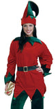Forum Novelties Santa's Helper Hat Tunic and Belt, Multi-Colored, One Size