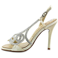 E! Live From The Red Carpet Women's E0014 Ivory Satin Pump 8.5 M