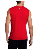 Champion Men's Jersey Sleeveless Muscle T-Shirt Crimson Red XLarge XL