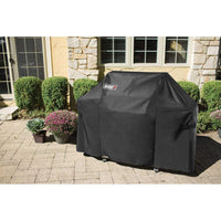 Weber 7107 Grill Cover with Black Storage Bag for Genesis 300 Series Gas Grills