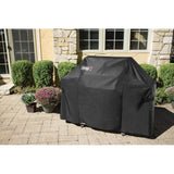 Weber 7107 Grill Cover with Black Storage Bag for Genesis 300 Series Gas Grills