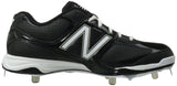 New Balance Men's MB4040 Metal Baseball Shoe,Black,16 D US