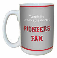 Tree-Free Greetings Pioneers College Basketball Ceramic Mug, 15 Oz.