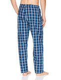 Hanes Men's Woven Pajama Pant, Blue Tartan, Extra Large